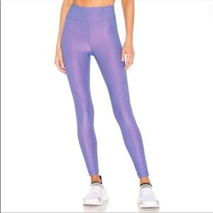 Koral Magnet Iridescent Shiny Auralite High Rise Leggings XS Extra Small